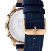 Montre homme Tommy Hilfiger réf. 1710451, bracelet cuir, mouvement quartz – vue rapprochée