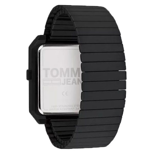 Montre homme Tommy Hilfiger réf. 1791671, boîtier 32 mm, silicone – deuxième vue – Horlova Maroc