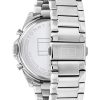 Montre homme Tommy Hilfiger 43.5 mm réf. 1710448, bracelet acier, mouvement quartz – vue de trois-quarts