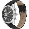 Montre homme Tommy Hilfiger réf. 1710644, mouvement quartz, boîtier 43 mm, cuir, verre minéral – deuxième vue