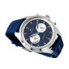 Montre homme Tommy Hilfiger réf. 1791781, mouvement quartz, boîtier 43 mm, acier inoxydable, silicone, verre minéral – deuxième vue