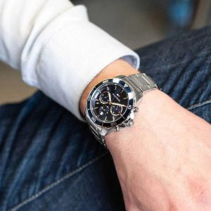 Montre homme Tommy Hilfiger réf. 1792094, mouvement quartz, boîtier 43 mm, acier inoxydable – deuxième vue