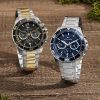 Montre homme Tommy Hilfiger réf. 1792094, mouvement quartz, boîtier 43 mm, acier inoxydable – troisième vue
