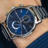 Montre homme Tommy Hilfiger réf. 1710401, boîtier 44 mm, acier inoxydable – deuxième vue – Horlova Maroc