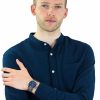 Montre homme Tommy Hilfiger réf. 1710401, boîtier 44 mm, acier inoxydable – quatrième vue – Horlova Maroc