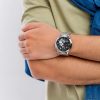 Montre homme Tommy Hilfiger réf. 1710477, mouvement quartz, boîtier 44 mm, acier inoxydable – vue principale, Horlova Maroc