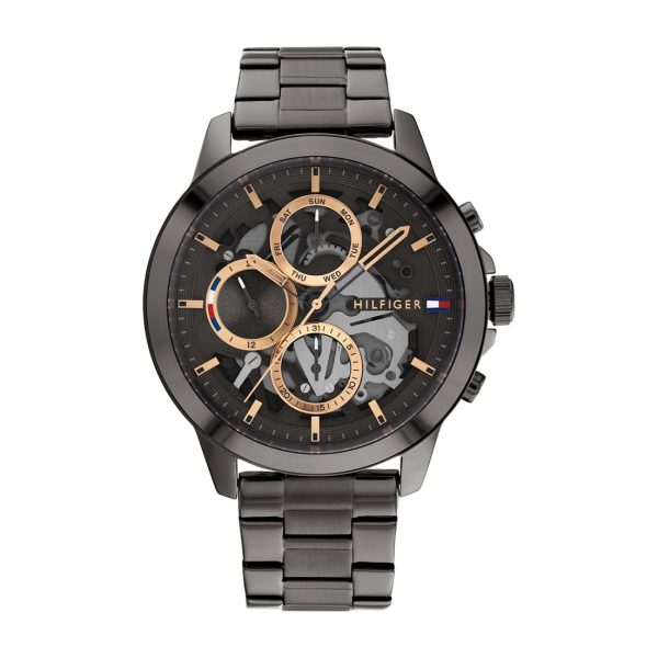 Montre homme Tommy Hilfiger 44 mm réf. 1710479, montre-bracelet Tommy Hilfiger originale – vue rapprochée