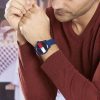 Montre homme Tommy Hilfiger réf. 1791322, mouvement quartz, boîtier 44 mm, caoutchouc, étanche 30 m – vue principale, Horlova Maroc
