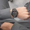 Montre homme Tommy Hilfiger réf. 1791858, mouvement quartz, boîtier 44 mm, acier inoxydable, verre minéral – troisième vue
