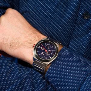 Montre homme Tommy Hilfiger réf. 1791896, mouvement quartz, boîtier 44 mm, acier inoxydable – vue principale, Horlova Maroc
