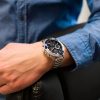 Montre homme Tommy Hilfiger réf. 1791917, mouvement quartz, boîtier 44 mm, acier inoxydable, cuir – vue principale, Horlova Maroc