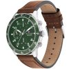 Montre homme Tommy Hilfiger réf. 1791948, chronographe quartz, boîtier 44 mm, cuir, étanche 50 m – deuxième vue