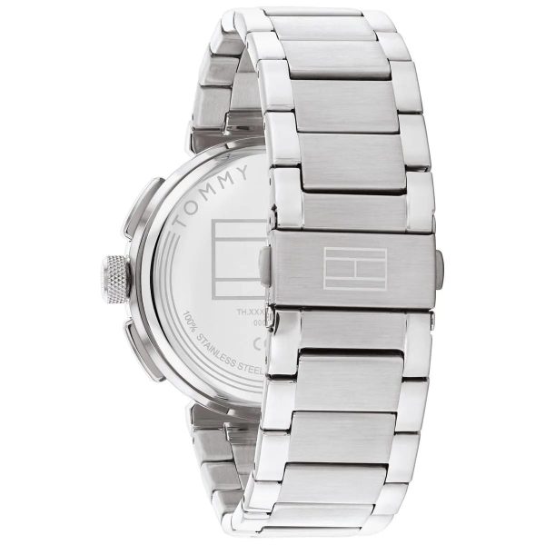 Montre homme Tommy Hilfiger réf. 1792116, mouvement quartz, boîtier 44 mm, acier inoxydable, étanche 50 m – troisième vue