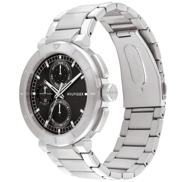 Montre homme Tommy Hilfiger réf. 1792116, mouvement quartz, boîtier 44 mm, acier inoxydable, étanche 50 m – quatrième vue