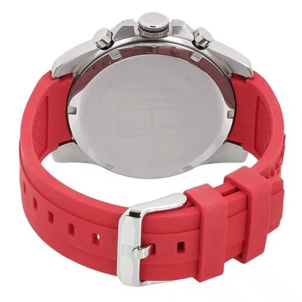 Montre homme Tommy Hilfiger réf. 1791351, chronographe quartz, boîtier 46 mm, acier inoxydable – quatrième vue