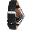 Montre homme Tommy Hilfiger 46 mm réf. 1791369, cadran noir, mouvement quartz – vue de trois-quarts