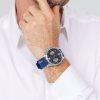 Montre homme Tommy Hilfiger réf. 1791476, mouvement quartz, boîtier 46 mm, silicone – vue principale, Horlova Maroc