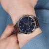 Montre homme Tommy Hilfiger réf. 1791797, mouvement quartz, boîtier 46 mm, cuir – quatrième vue