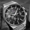 Montre homme Tommy Hilfiger réf. 1792087, mouvement quartz, boîtier 46 mm, acier inoxydable, étanche 50 m – troisième vue