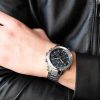 Montre homme Tommy Hilfiger réf. 1792104, chronographe quartz, boîtier 46 mm, acier inoxydable – vue principale, Horlova Maroc