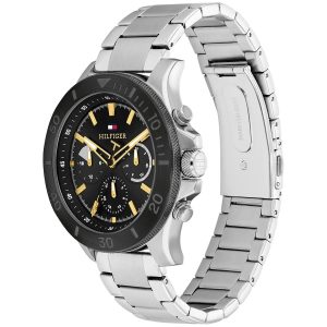 Montre homme Tommy Hilfiger réf. 1792114, mouvement quartz, boîtier 46 mm, acier inoxydable, étanche 50 m – deuxième vue