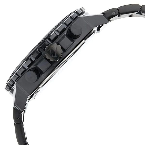 Montre homme Tommy Hilfiger réf. 1710690, mouvement quartz, boîtier 48 mm, acier inoxydable – troisième vue