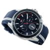 Montre homme Tommy Hilfiger Aiden réf. 1791859, chronographe quartz, boîtier 45 mm, acier inoxydable, silicone – deuxième vue
