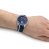 Montre homme Tommy Hilfiger Aiden réf. 1791859, chronographe quartz, boîtier 45 mm, acier inoxydable, silicone – quatrième vue