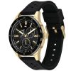 Montre homme Tommy Hilfiger Austin réf. 1791636, mouvement quartz, boîtier 44 mm, silicone, étanche 50 m – quatrième vue