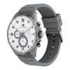 Montre homme Tommy Hilfiger Baker réf. 1791972, chronographe quartz, acier inoxydable, silicone – quatrième vue