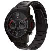 Montre homme Tommy Hilfiger Blaze 46 mm réf. 1792030, cadran noir, mouvement quartz – autre angle