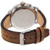 Montre homme Tommy Hilfiger Briggs réf. 1791424, cadran bleu, bracelet cuir, mouvement quartz – autre angle