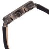 Montre homme Tommy Hilfiger Briggs 46 mm réf. 1791426, cadran noir, bracelet cuir – vue rapprochée