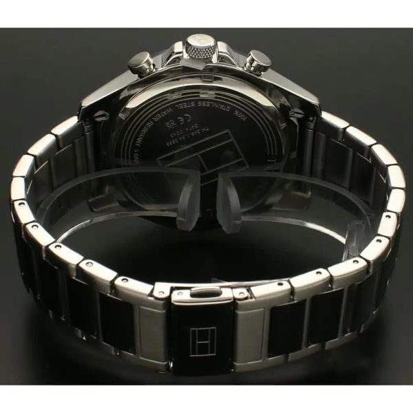 Montre homme Tommy Hilfiger Clark réf. 1792080, mouvement quartz, boîtier 46 mm, acier inoxydable – quatrième vue