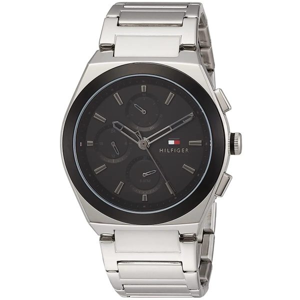 Montre homme Tommy Hilfiger Connor réf. 1791897, mouvement quartz, boîtier 44 mm, acier inoxydable, étanche 50 m – troisième vue