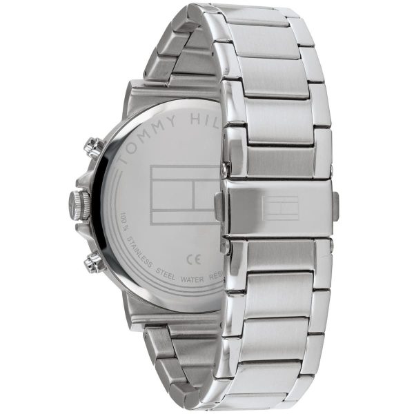 Montre homme Tommy Hilfiger Daniel réf. 1710382, mouvement quartz, boîtier 44 mm, acier inoxydable – quatrième vue