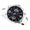 Montre homme Tommy Hilfiger Decker réf. 1791475, mouvement quartz, boîtier 44 mm, cuir, étanche 50 m – troisième vue
