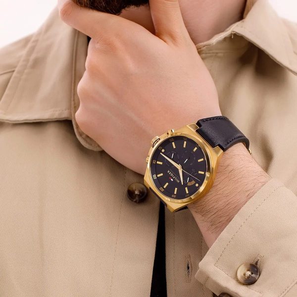Montre homme Tommy Hilfiger Dexter Finition réf. 1792086, mouvement quartz, boîtier 44 mm – vue principale, Horlova Maroc