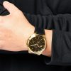 Montre homme Tommy Hilfiger Dexter Finition réf. 1792086, mouvement quartz, boîtier 44 mm, acier inoxydable, cuir – deuxième vue