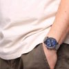 Montre homme Tommy Hilfiger Evan réf. 1710409, mouvement quartz, boîtier 44 mm, acier inoxydable – vue principale, Horlova Maroc