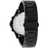 Montre homme Tommy Hilfiger Henry 44 mm réf. 1710478, cadran noir, bracelet acier – vue de trois-quarts