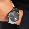 Montre homme Tommy Hilfiger Justin réf. 1792054, mouvement quartz, boîtier 44 mm, acier inoxydable, verre minéral – deuxième vue