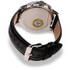 Montre homme Tommy Hilfiger Keagan 44 mm réf. 1791289, cadran gris, bracelet cuir – autre angle