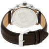 Montre homme Tommy Hilfiger Keagan 44 mm réf. 1791290, cadran bleu, bracelet cuir – autre angle