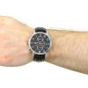Montre homme Tommy Hilfiger Ken réf. 1791401, mouvement quartz, boîtier 46 mm, silicone – vue principale, Horlova Maroc