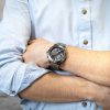 Montre homme Tommy Hilfiger Larson réf. 1791918, mouvement quartz, boîtier 46 mm, acier inoxydable – vue principale, Horlova Maroc