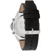 Montre homme Tommy Hilfiger Larson 46 mm réf. 1791984, cadran noir, mouvement quartz – vue de trois-quarts
