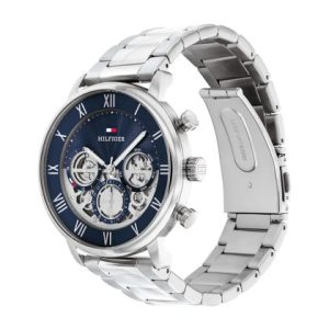 Montre homme Tommy Hilfiger Legend réf. 1710569, mouvement quartz, boîtier 44 mm, acier inoxydable – vue principale, Horlova Maroc