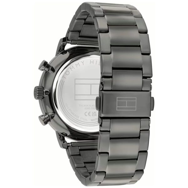 Montre homme Tommy Hilfiger Legend réf. 1710707, mouvement quartz, boîtier 44 mm, acier inoxydable, verre minéral – deuxième vue