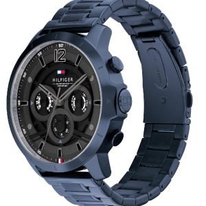 Montre homme Tommy Hilfiger Luca réf. 1710493, chronographe quartz, acier inoxydable – deuxième vue